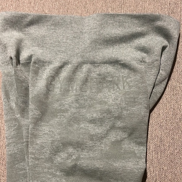 Gym shark camo leggings green - Picture 2 of 3